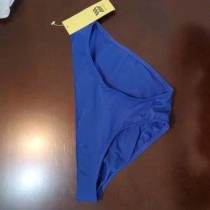 All in motion blue medium coverage  Bikini bottoms . Size S